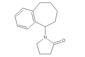 1-(6,7,8,9-tetrahydro-5H-benzocyclohepten-9-yl)-2-pyrrolidone