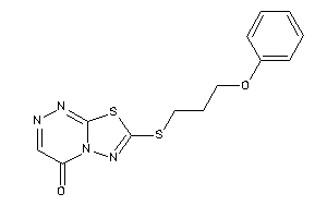 7-(3-phenoxypropylthio)-[1,3,4]thiadiazolo[2,3-c][1,2,4]triazin-4-one