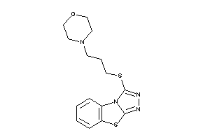 Image of 4-[3-([1,2,4]triazolo[3,4-b][1,3]benzothiazol-1-ylthio)propyl]morpholine