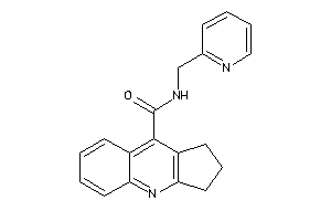 Image of N-(2-pyridylmethyl)-2,3-dihydro-1H-cyclopenta[b]quinoline-9-carboxamide