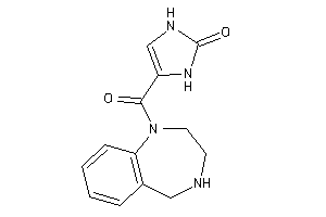 Image of 4-(2,3,4,5-tetrahydro-1,4-benzodiazepine-1-carbonyl)-4-imidazolin-2-one