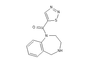2,3,4,5-tetrahydro-1,4-benzodiazepin-1-yl(thiadiazol-5-yl)methanone