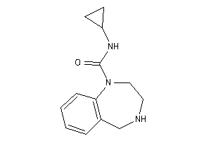 N-cyclopropyl-2,3,4,5-tetrahydro-1,4-benzodiazepine-1-carboxamide