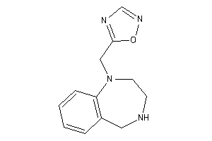 Image of 5-(2,3,4,5-tetrahydro-1,4-benzodiazepin-1-ylmethyl)-1,2,4-oxadiazole