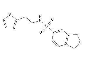 N-(2-thiazol-2-ylethyl)phthalan-5-sulfonamide