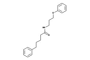 N-(3-phenoxypropyl)-5-phenyl-valeramide