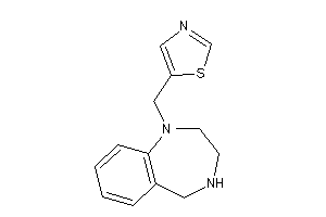 5-(2,3,4,5-tetrahydro-1,4-benzodiazepin-1-ylmethyl)thiazole