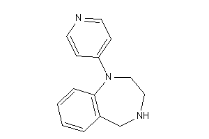 1-(4-pyridyl)-2,3,4,5-tetrahydro-1,4-benzodiazepine