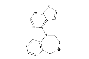 4-(2,3,4,5-tetrahydro-1,4-benzodiazepin-1-yl)thieno[3,2-c]pyridine