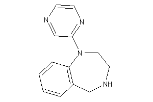 1-pyrazin-2-yl-2,3,4,5-tetrahydro-1,4-benzodiazepine