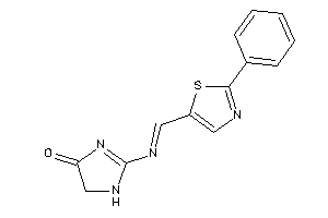 2-[(2-phenylthiazol-5-yl)methyleneamino]-2-imidazolin-4-one