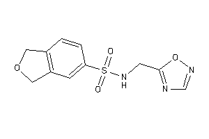 N-(1,2,4-oxadiazol-5-ylmethyl)phthalan-5-sulfonamide
