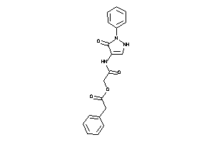 2-phenylacetic Acid [2-keto-2-[(5-keto-1-phenyl-3-pyrazolin-4-yl)amino]ethyl] Ester
