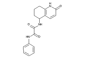 Image of N-(2-keto-5,6,7,8-tetrahydro-1H-quinolin-5-yl)-N'-phenyl-oxamide
