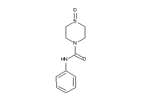 1-keto-N-phenyl-1,4-thiazinane-4-carboxamide