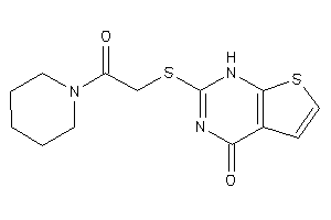 2-[(2-keto-2-piperidino-ethyl)thio]-1H-thieno[2,3-d]pyrimidin-4-one