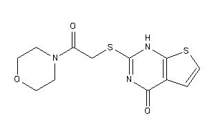 2-[(2-keto-2-morpholino-ethyl)thio]-1H-thieno[2,3-d]pyrimidin-4-one