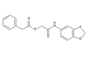 2-phenylacetic Acid [2-(1,3-benzodioxol-5-ylamino)-2-keto-ethyl] Ester