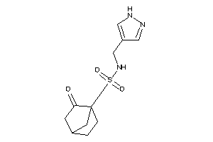 Image of 1-(2-ketonorbornan-1-yl)-N-(1H-pyrazol-4-ylmethyl)methanesulfonamide