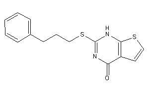 2-(3-phenylpropylthio)-1H-thieno[2,3-d]pyrimidin-4-one