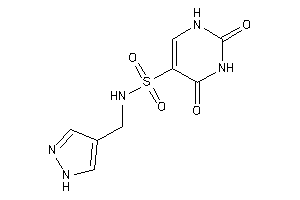 2,4-diketo-N-(1H-pyrazol-4-ylmethyl)-1H-pyrimidine-5-sulfonamide