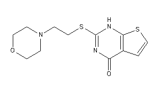 2-(2-morpholinoethylthio)-1H-thieno[2,3-d]pyrimidin-4-one