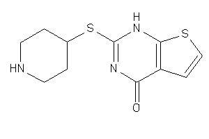2-(4-piperidylthio)-1H-thieno[2,3-d]pyrimidin-4-one