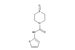 1-keto-N-(2-thienyl)-1,4-thiazinane-4-carboxamide