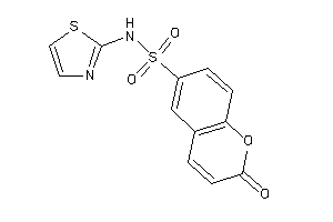 2-keto-N-thiazol-2-yl-chromene-6-sulfonamide