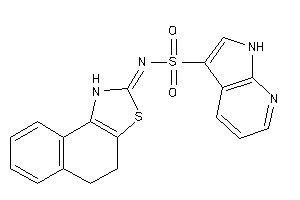 Image of N-(4,5-dihydro-1H-benzo[e][1,3]benzothiazol-2-ylidene)-1H-pyrrolo[2,3-b]pyridine-3-sulfonamide