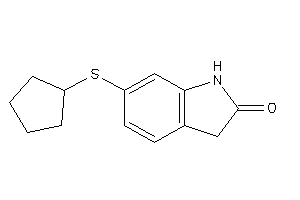 Image of 6-(cyclopentylthio)oxindole