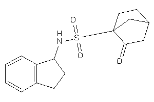 N-indan-1-yl-1-(2-ketonorbornan-1-yl)methanesulfonamide