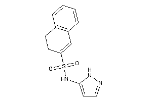 Image of N-(1H-pyrazol-5-yl)-3,4-dihydronaphthalene-2-sulfonamide