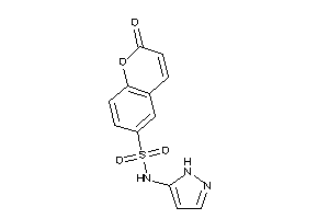 Image of 2-keto-N-(1H-pyrazol-5-yl)chromene-6-sulfonamide