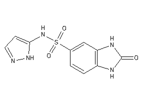 2-keto-N-(1H-pyrazol-5-yl)-1,3-dihydrobenzimidazole-5-sulfonamide