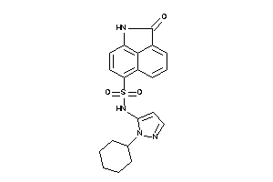 N-(2-cyclohexylpyrazol-3-yl)-keto-BLAHsulfonamide