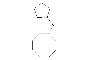 (cyclopentylthio)cyclooctane