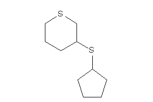 3-(cyclopentylthio)tetrahydrothiopyran