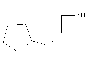 3-(cyclopentylthio)azetidine