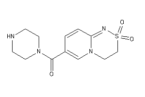 (2,2-diketo-3,4-dihydropyrido[2,1-c][1,2,4]thiadiazin-7-yl)-piperazino-methanone