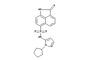 N-(2-cyclopentylpyrazol-3-yl)-keto-BLAHsulfonamide
