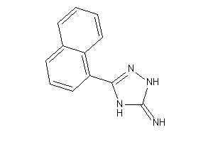 [3-(1-naphthyl)-1,4-dihydro-1,2,4-triazol-5-ylidene]amine