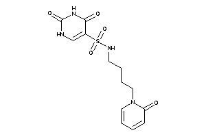 2,4-diketo-N-[4-(2-keto-1-pyridyl)butyl]-1H-pyrimidine-5-sulfonamide
