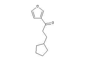 3-cyclopentyl-1-(3-furyl)propan-1-one