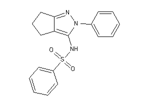 N-(2-phenyl-5,6-dihydro-4H-cyclopenta[c]pyrazol-3-yl)benzenesulfonamide