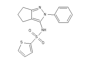 N-(2-phenyl-5,6-dihydro-4H-cyclopenta[c]pyrazol-3-yl)thiophene-2-sulfonamide