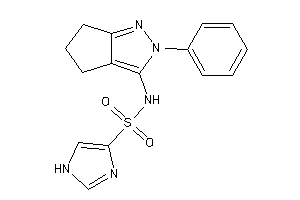 N-(2-phenyl-5,6-dihydro-4H-cyclopenta[c]pyrazol-3-yl)-1H-imidazole-4-sulfonamide