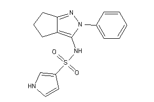 N-(2-phenyl-5,6-dihydro-4H-cyclopenta[c]pyrazol-3-yl)-1H-pyrrole-3-sulfonamide