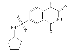 N-cyclopentyl-2,4-diketo-1H-quinazoline-6-sulfonamide