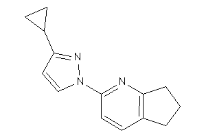 Image of 2-(3-cyclopropylpyrazol-1-yl)-1-pyrindan